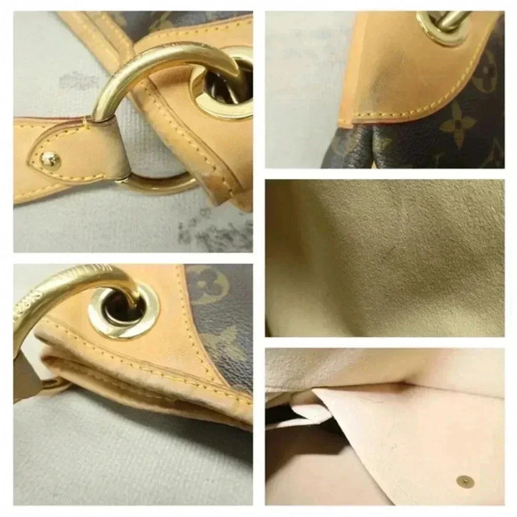 LOUIS VUITTON MONOGRAM GALLERIA GM SHOULDER BAG with Certificate of Authenticity - Picture 13 of 15